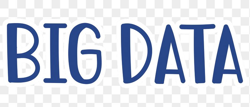 Big data png word sticker | Free PNG - rawpixel