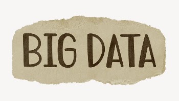 Big data word, torn craft | Free PSD - rawpixel