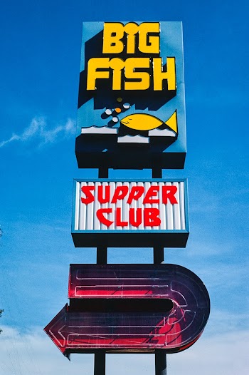 Big Fish Supper Club sign, Schley, Minnesota… | Free public domain photo