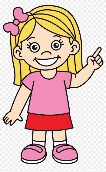 Big Girl Clipart - Girl