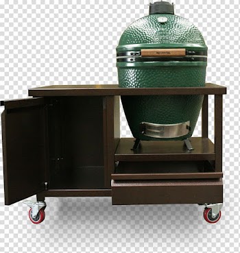 Big Green Egg Large Barbecue Kamado, Egg transparent background PNG clipart