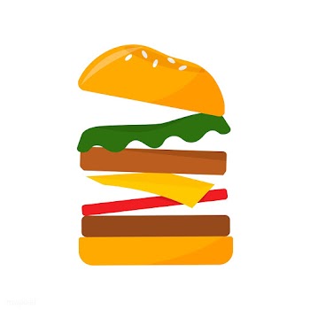 Big hamburger icon graphic illustration | Free stock vector - 429514