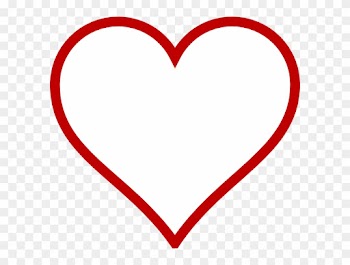 Big Heart Shape Template