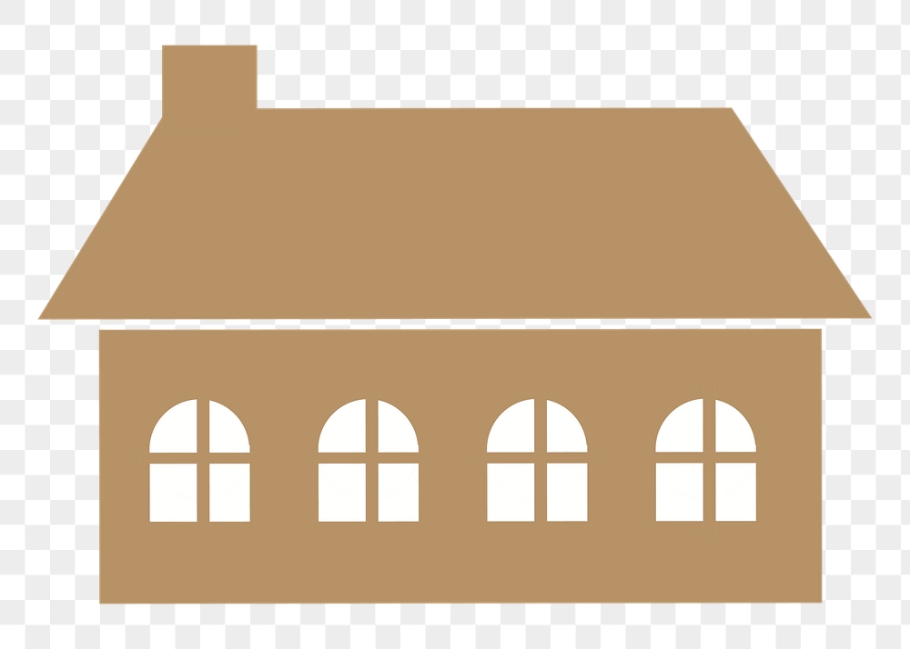 Big house png sticker, real | Free PNG - rawpixel