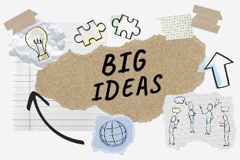 Big ideas word typography, business | Free Photo - rawpixel