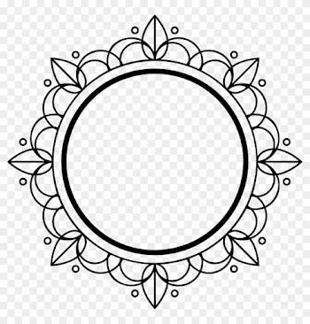 Big Image - Art Deco Circle Frame