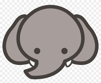 Big Image - Baby Elephant Head Clipart