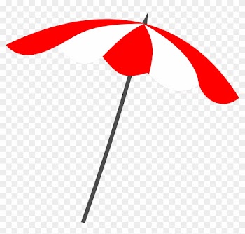 Big Image - Beach Umbrella Clipart