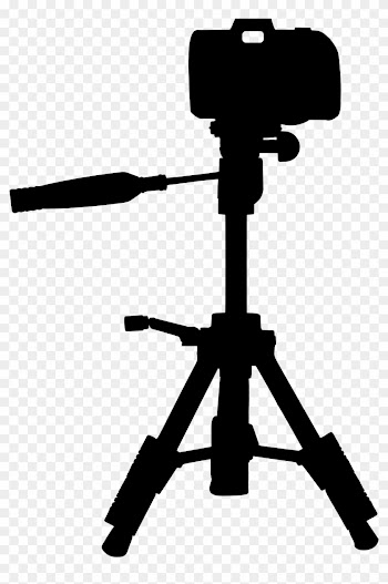 Big Image - Camera On Tripod Silhouette