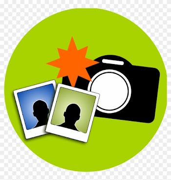 Big Image - Camera With Photos Clipart