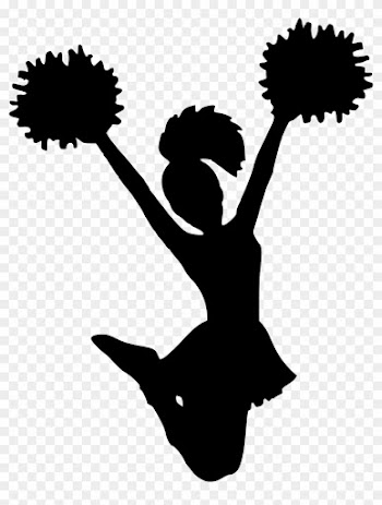 Big Image - Cheerleader Silhouette