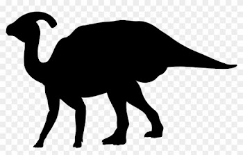 Big Image - Dinosaur Silhouette Clipart