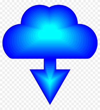Big Image - Download Cloud Icon