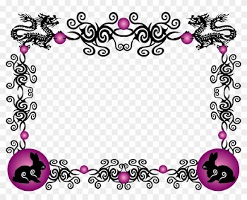 Big Image - Dragon Border Png