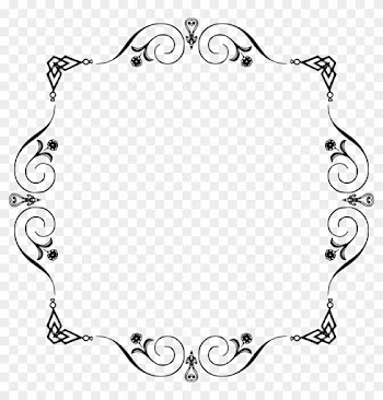 Big Image - Elegant Border Frame Png