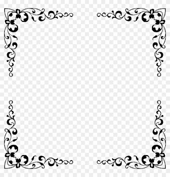 Big Image - Elegant Frame Black And White