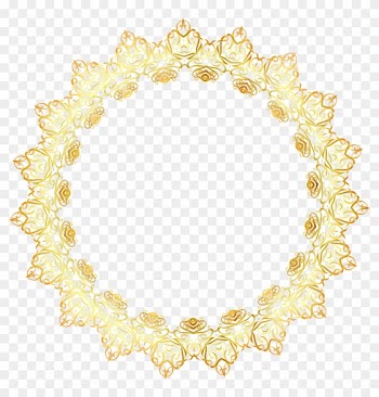 Big Image - Elegant Gold Border Png