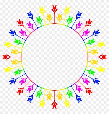 Big Image - Frame Png Circal Colour