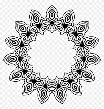Big Image - Frames Black White Circle