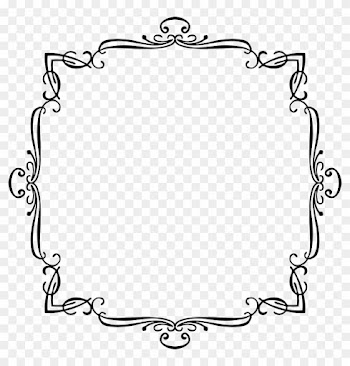 Big Image - French Border Clip Art