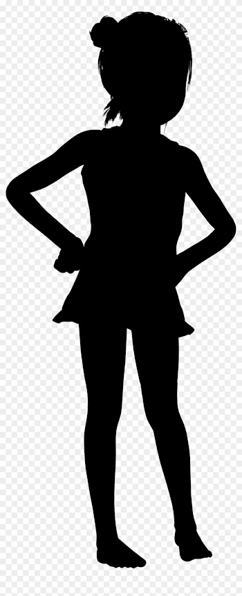 Big Image - Girl With Hands On Hips Silhouette