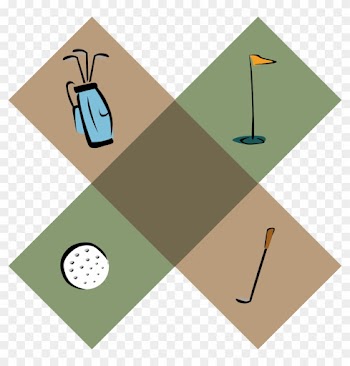 Big Image - Golf Border Clip Art