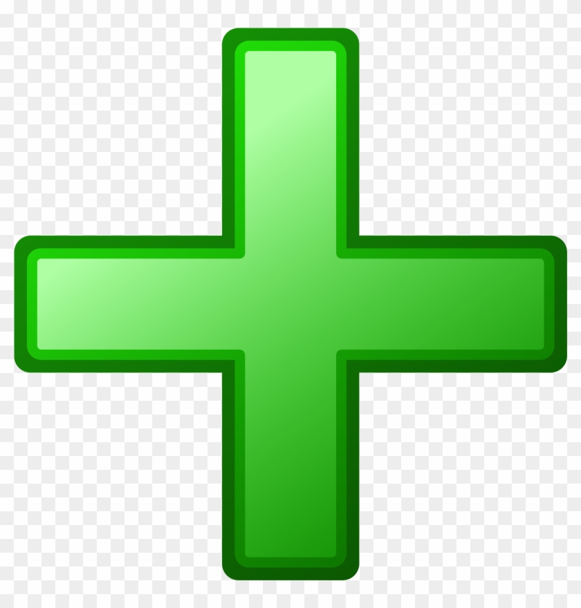 Big Image - Green Plus Icon Png