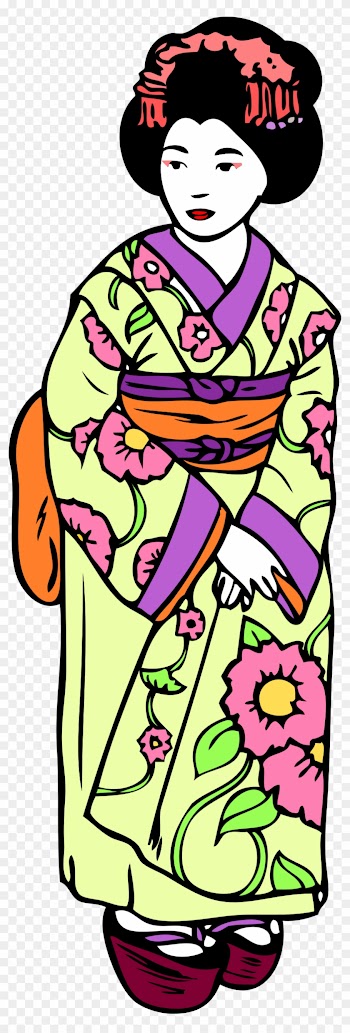 Big Image - Japanese People Clip Art