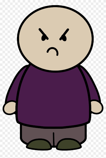 Big Image - Mad Person Cartoon - Free Transparent PNG Clipart Images ...