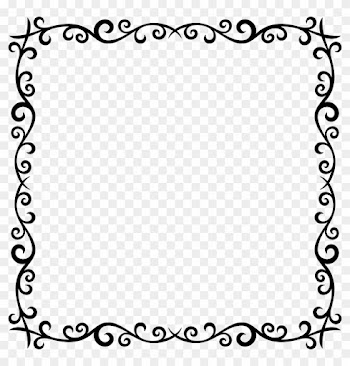 Big Image - Math Border Black And White