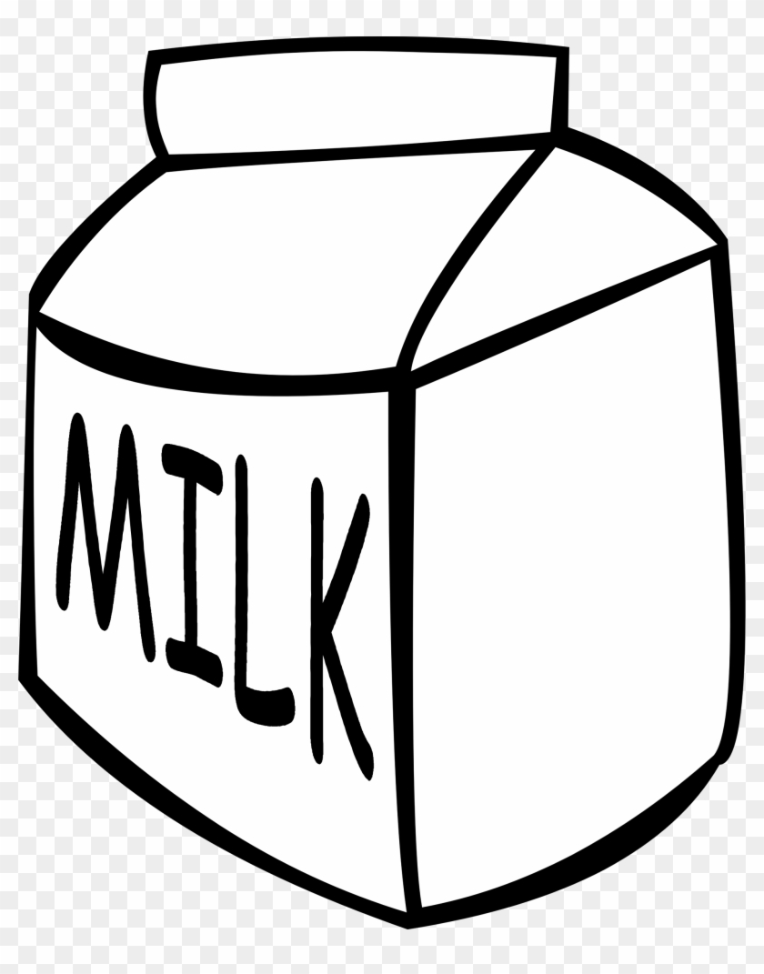 Big Image - Milk Carton Clip Art