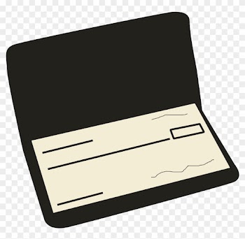 Big Image - Money Check Transparent Background