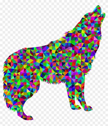 Big Image - Poly Wolf Transparent