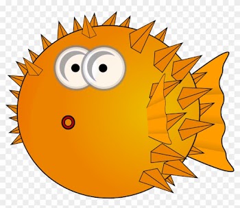 Big Image - Pufferfish Clipart