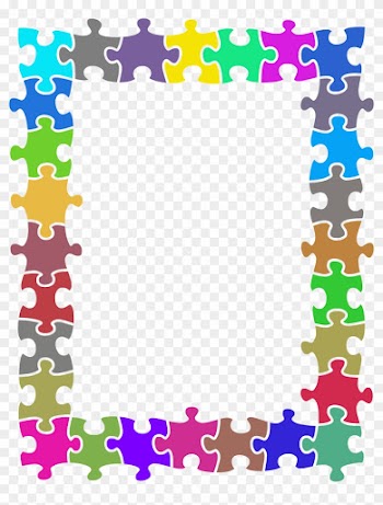 Big Image - Puzzle Frame Png