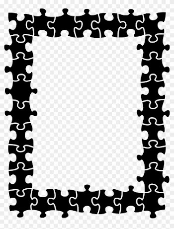 Big Image - Puzzle Frame Png