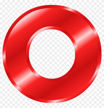 Big Image - Red Letters Alphabet