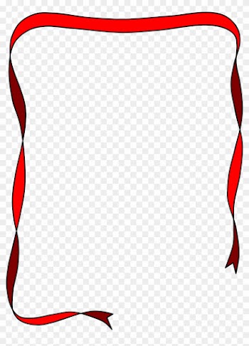 Big Image - Ribbon Frame Png