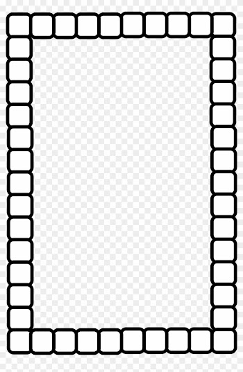 Big Image - Shape Border Black And White