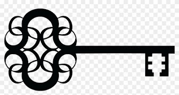 Big Image - Skeleton Key Clipart