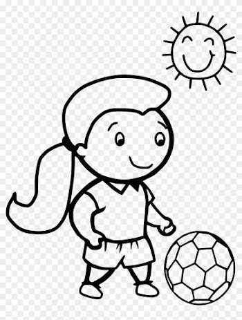 Big Image - Soccer Coloring Pages