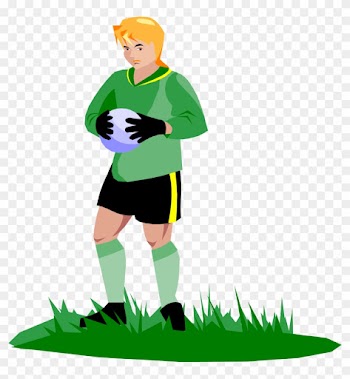 Big Image - Soccer Goalie Clipart
