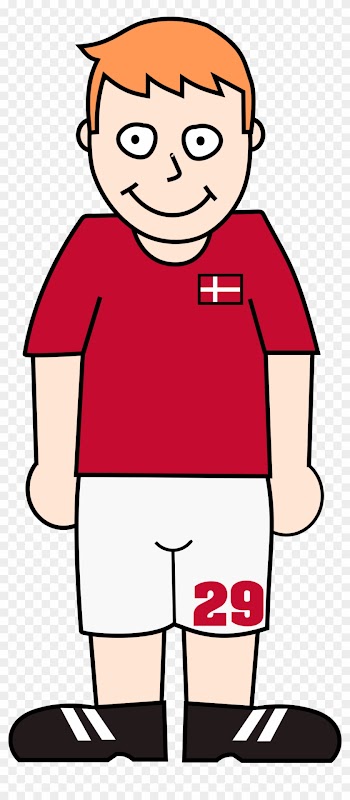 Big Image - Soccer Player Clipart