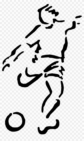 Big Image - Soccer Stencil