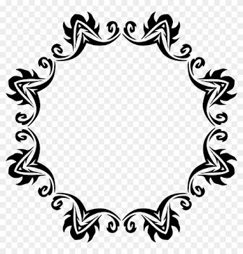 Big Image - Square Frame Cliparts Black &amp; White