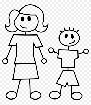 Big Image - Stick People Clip Art