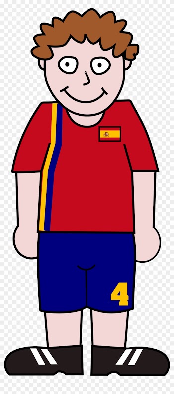Big Image - World Cup Soccer Player Clipart Png