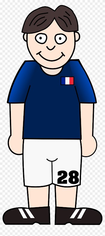Big Image - World Cup Soccer Player Clipart Png