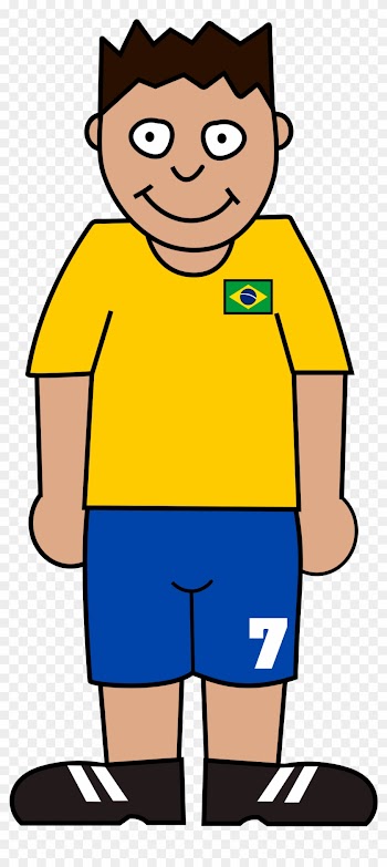 Big Image - World Cup Soccer Player Clipart Png