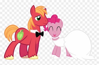 Big Macintosh And Pinkie Pie Wedding By Joedash - Big Mac X Pinkie Pie